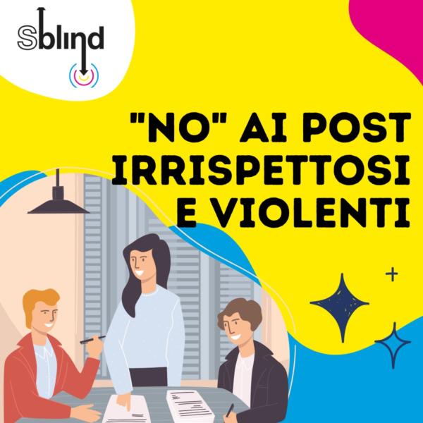 no ai post violenti