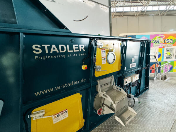 L'impianto di selezione imballaggi leggeri di Vaersa costruito da STADLER