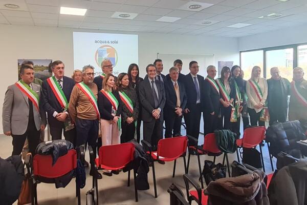 inaugurazione impianto a Vellezzo Bellini (PV)